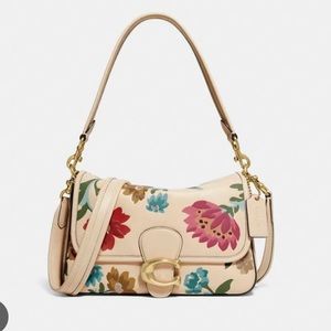 COACH SOFT TABBY SHOULDER BAG WITH FLORAL BOUQUET PRINT